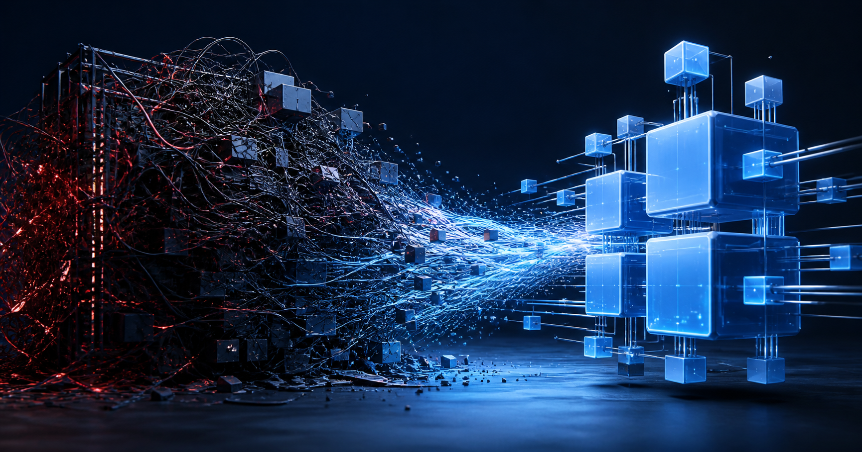 تصویر تحلیلی مقاله AWS Transform؛ هوش مصنوعی برای شناسایی و رفع بدهی فنی