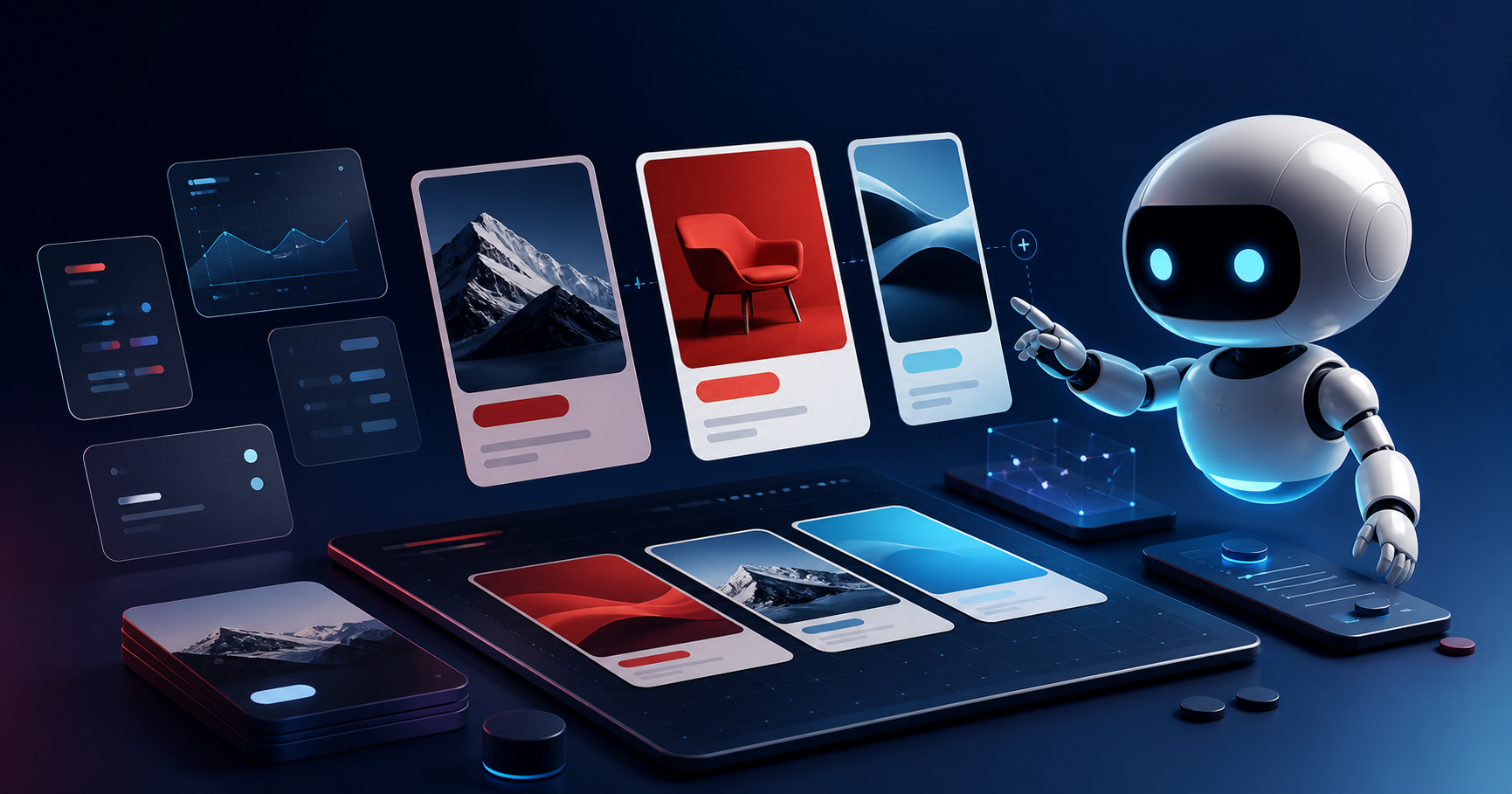 تصویر تحلیلی مقاله Claude Design؛ ساخت طرح، پروتوتایپ و اسلاید با هوش مصنوعی